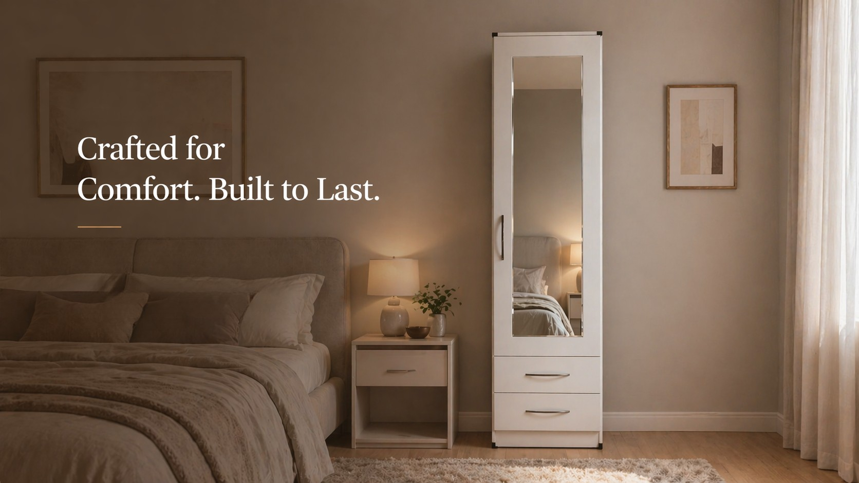 Modern bedroom furniture collection by Home Furnish Hub UK